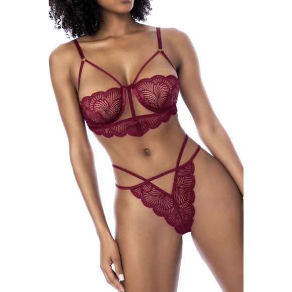 Mapale 8878 Two Piece Set Color Rosewood - Picture 6 of 8